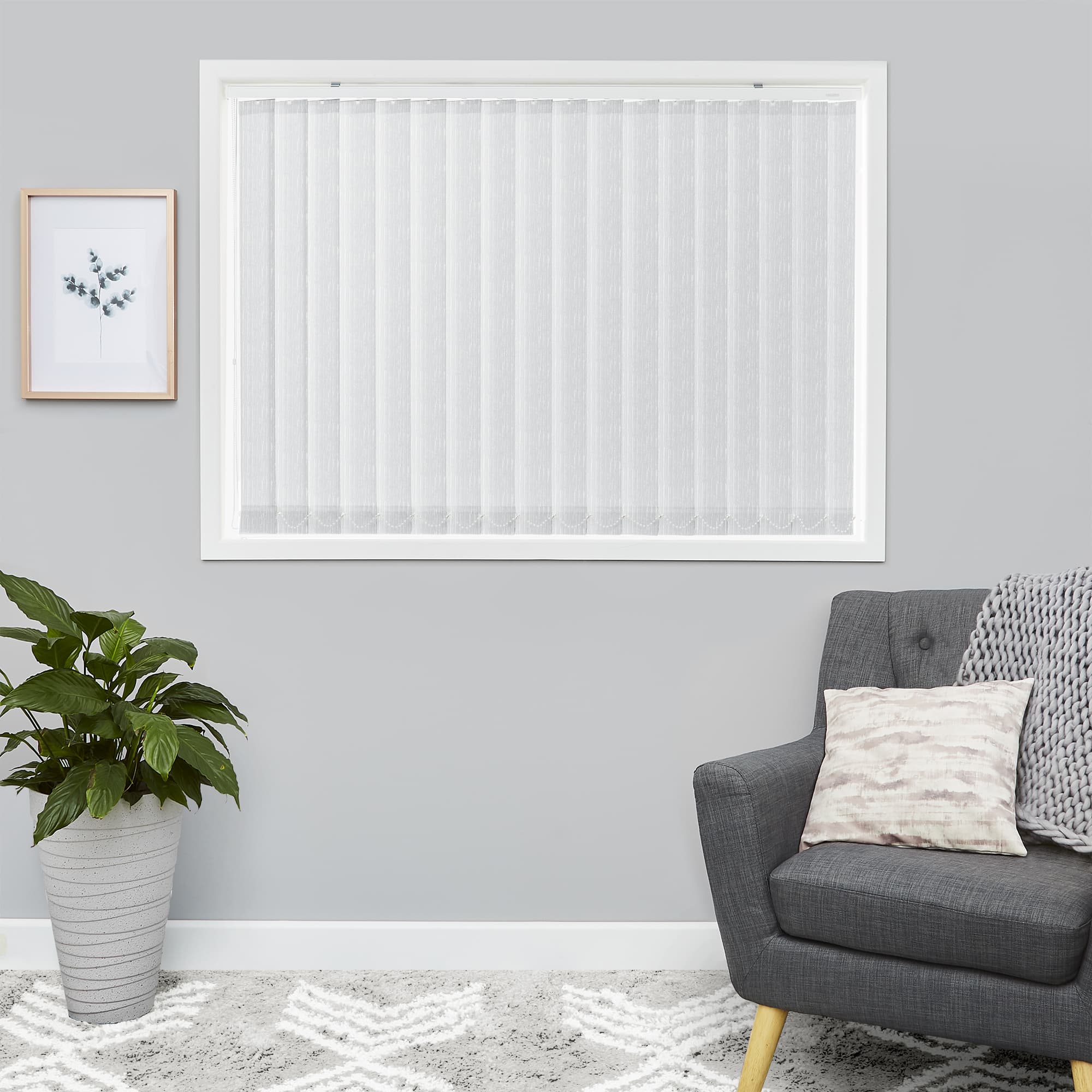 Oakmere Ash Vertical blind