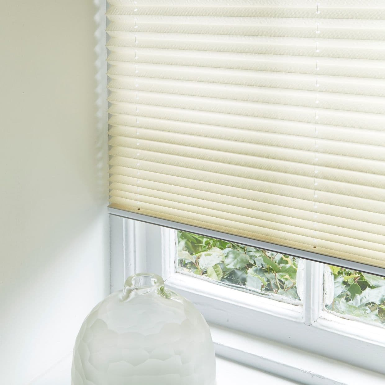 Alayna Ivory Pleated Blind
