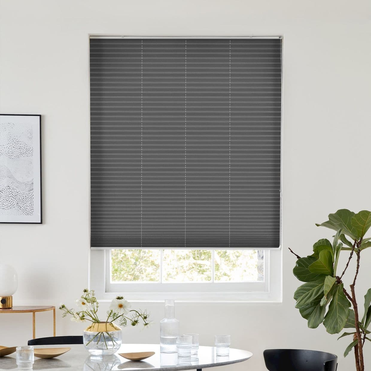 INTU Micro Infusion Concrete Pleated Blind