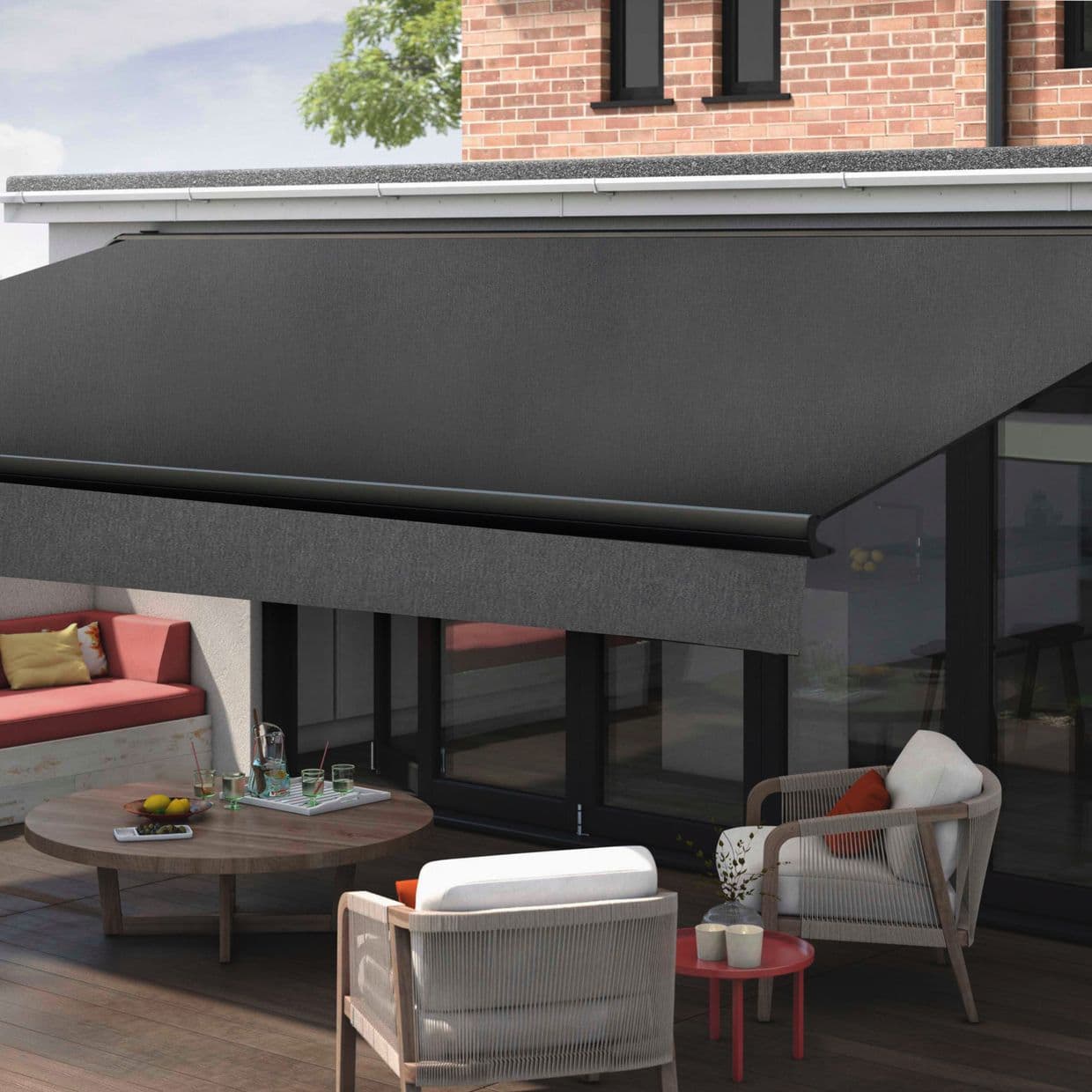 Chine Flanelle Awning