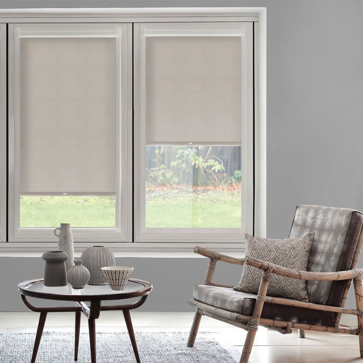 Speckle Pink lemonade Perfect Fit Roller blind