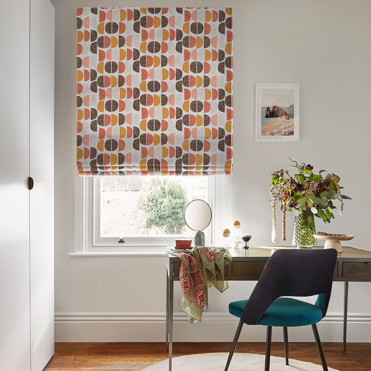 Burt Rust Roman blind