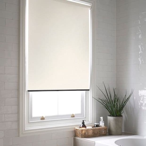 Iowa Blackout Linen Roller Blind