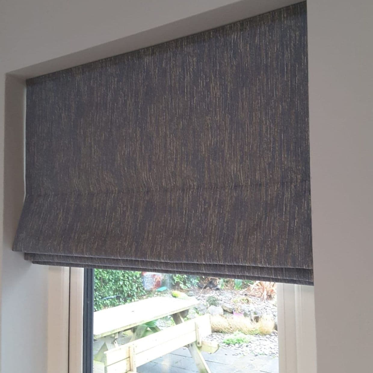 Islita Charcoal Roman Blind