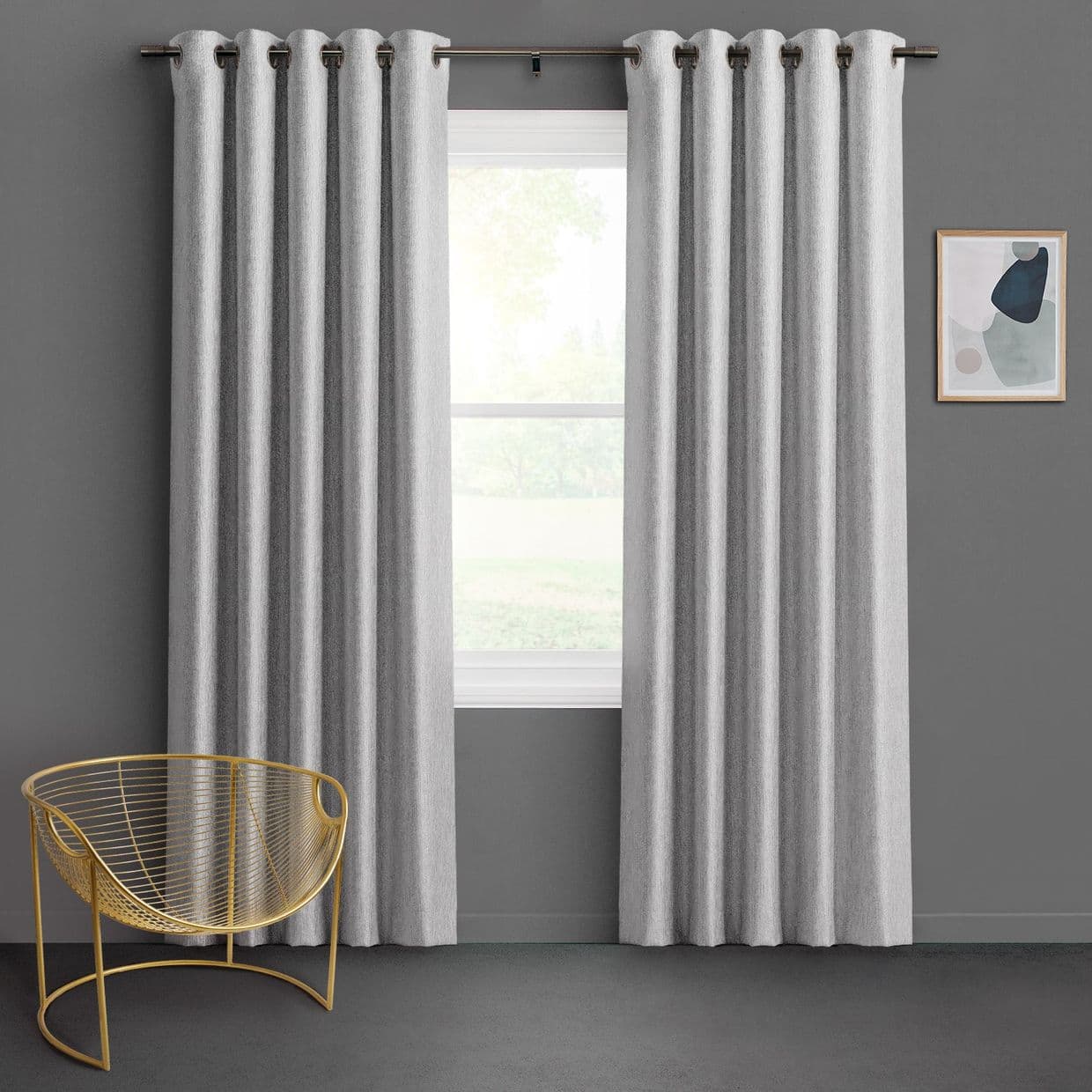 Surface Silver Curtain