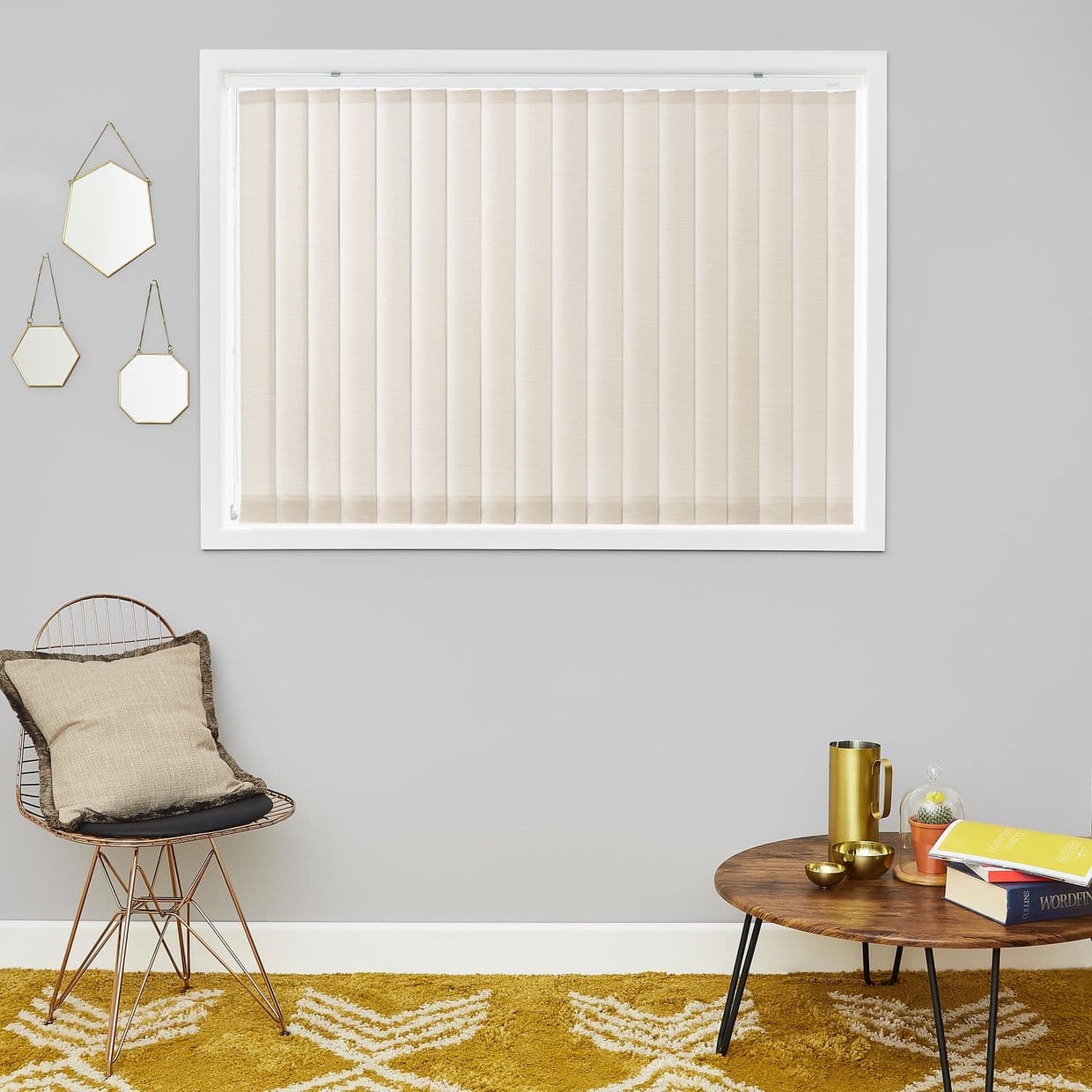 Norfolk Ivory Vertical Blind