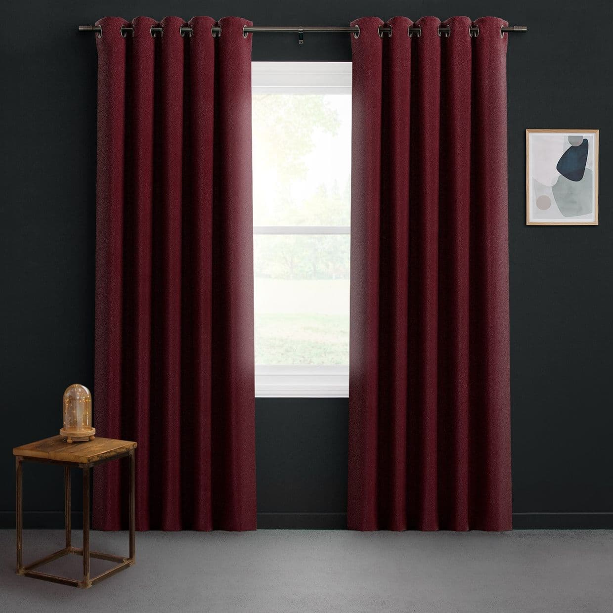 Darcia Velvet Rouge Curtain