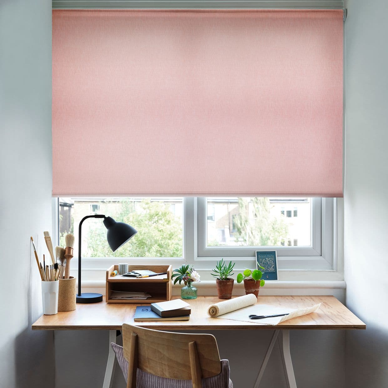 Minnie Roasted Red Roller Blind