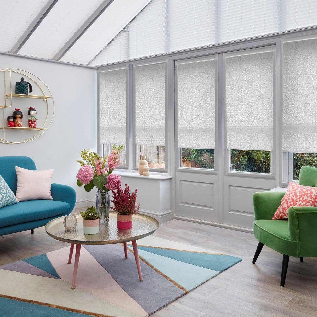 Wessex Pearl Grey Conservatory Roller blind