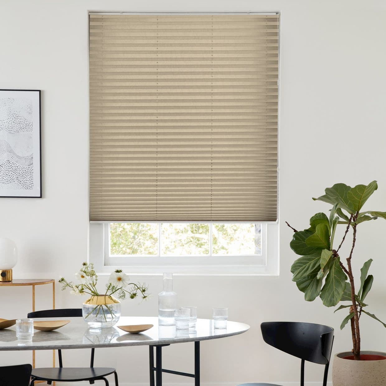 Crush Caramel Pleated Blind