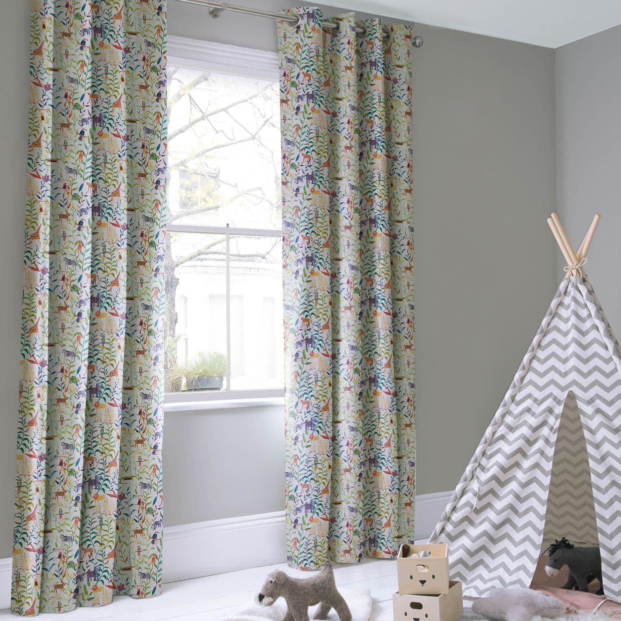 Hide and Seek Jungle Curtains