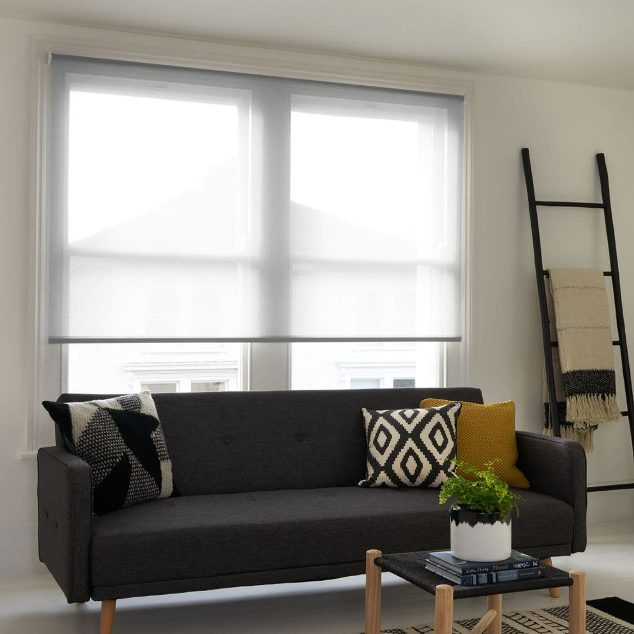 Purity Grey Roller Blind