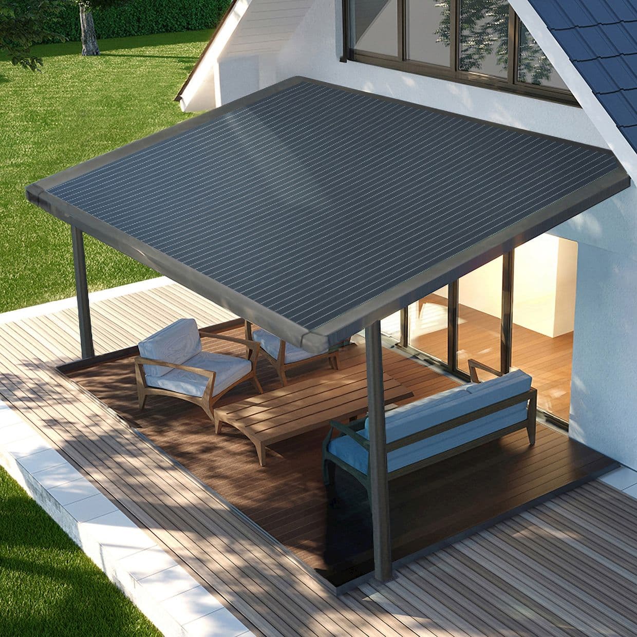 Horizon Indigo Awning