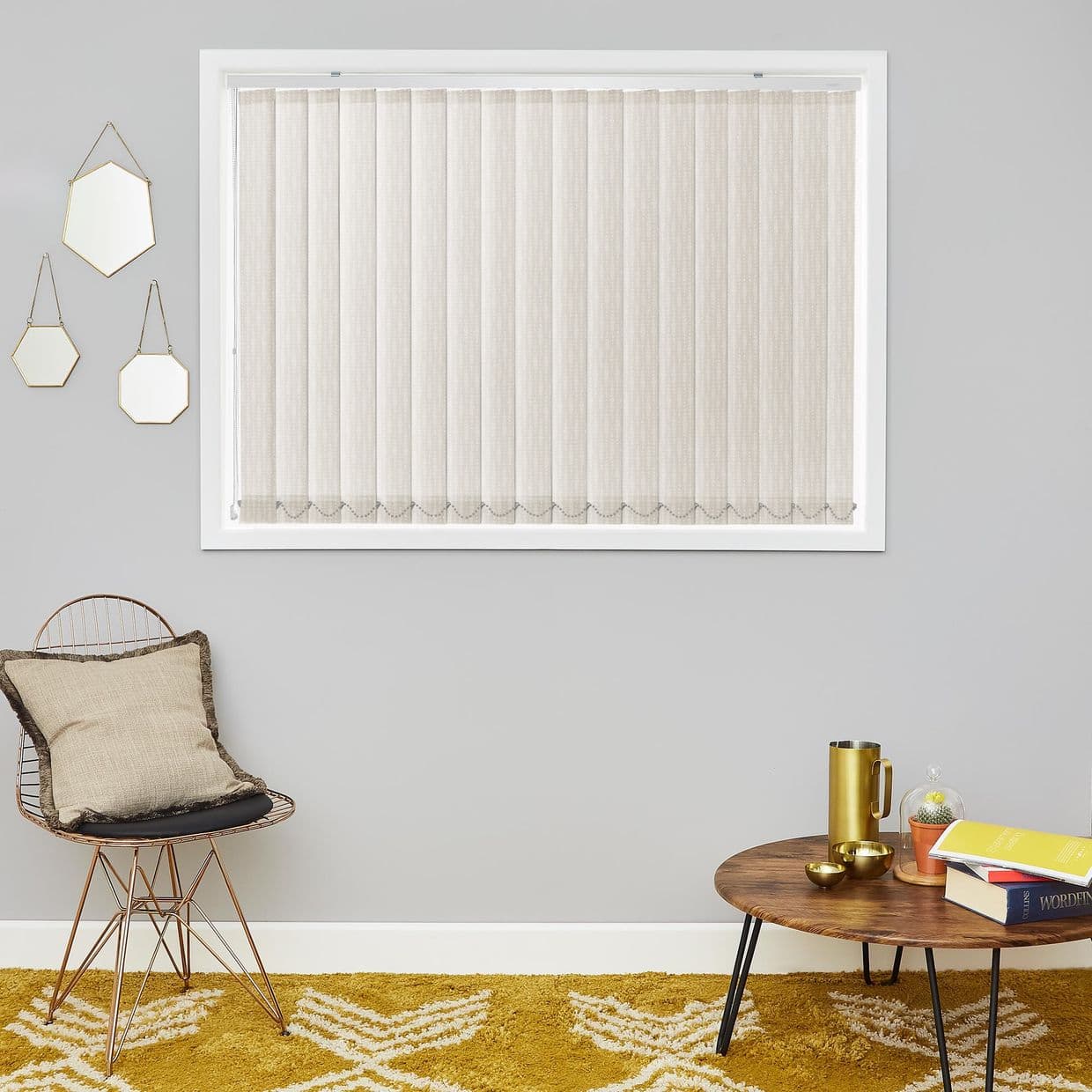 Linara Calico Vertical Blind