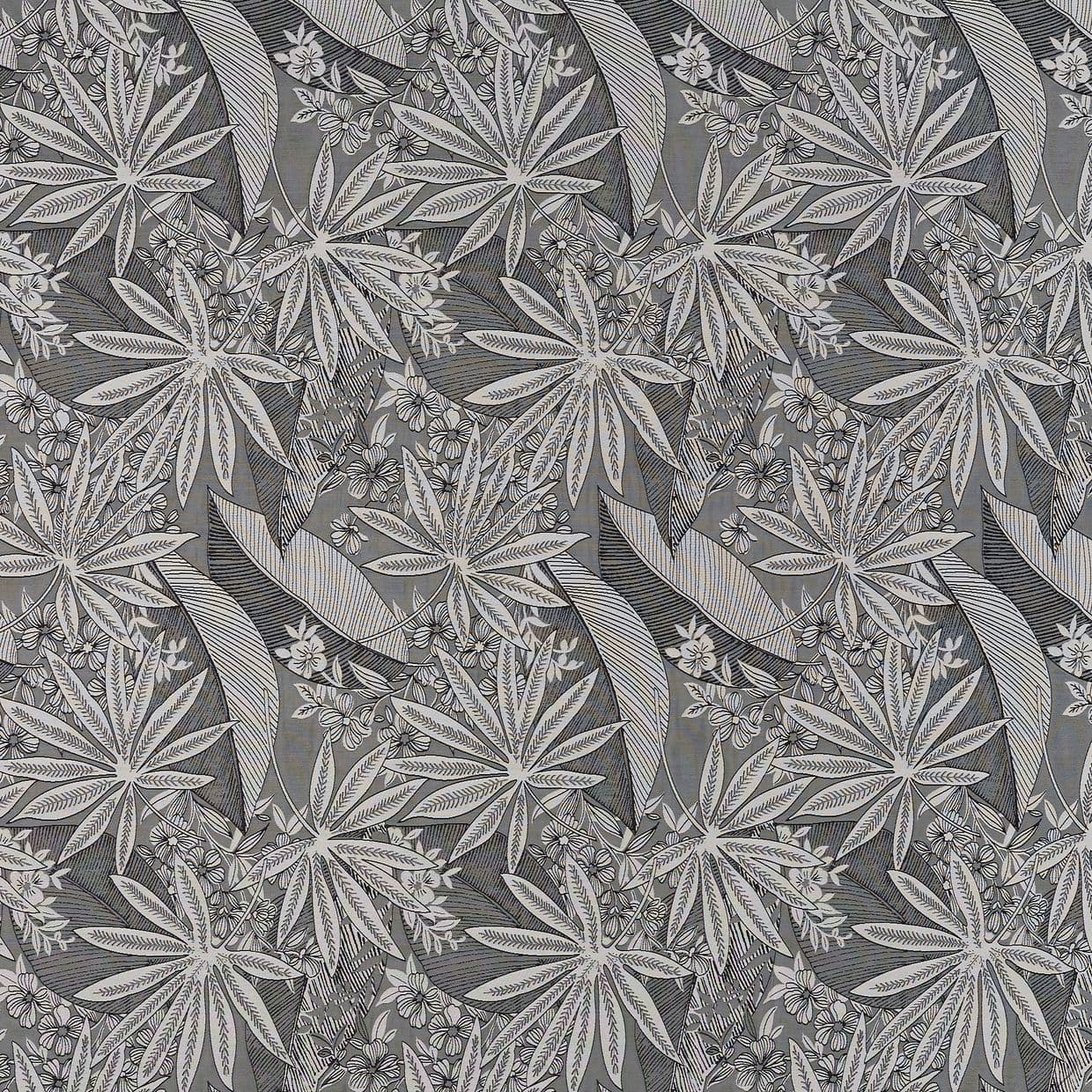 Diva Charcoal Curtain