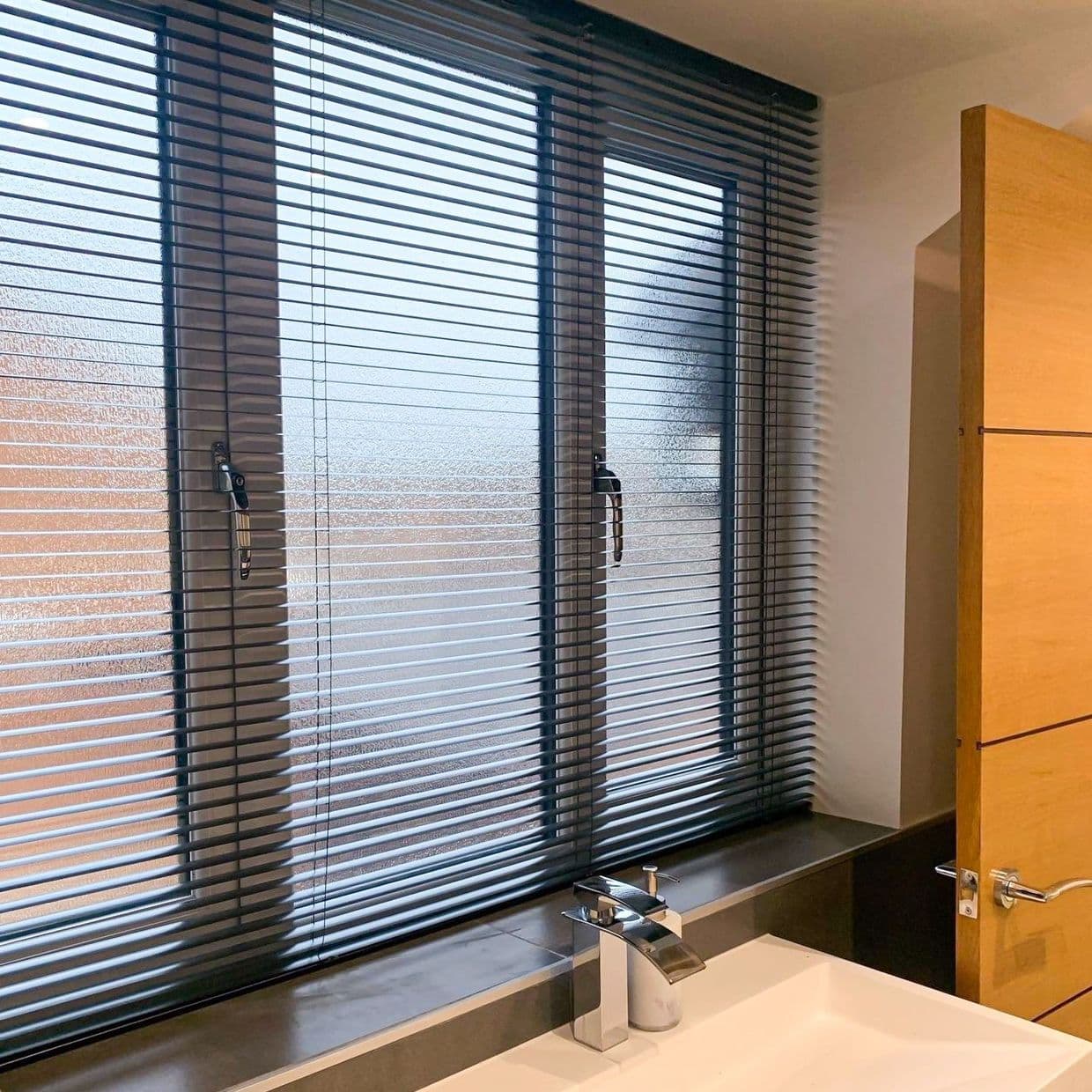 Spectrum Charcoal Grey Venetian blind