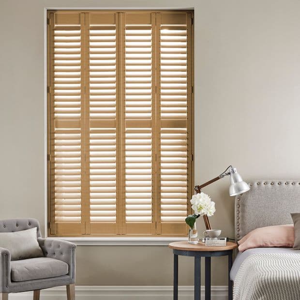 Golden Oak Shutter