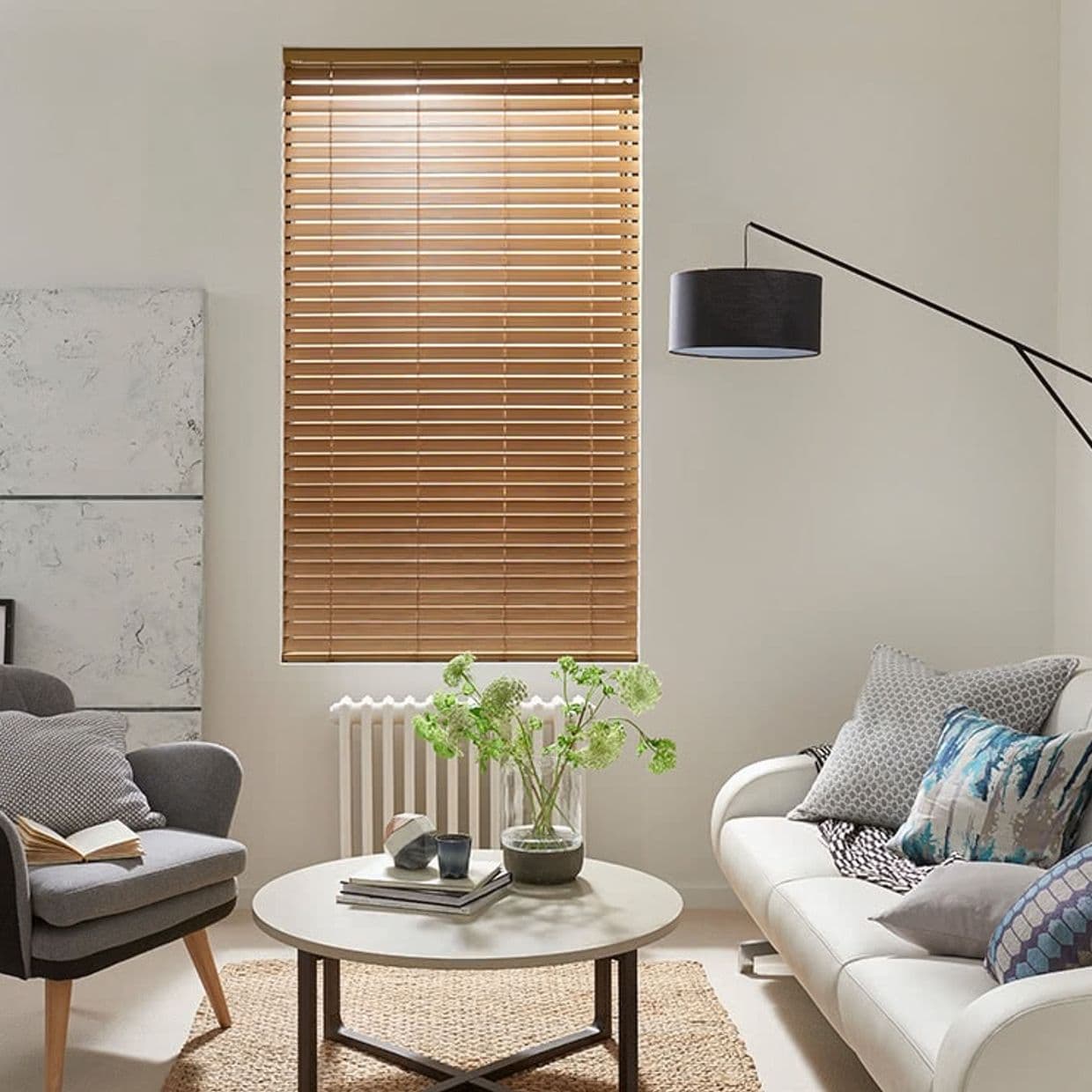 Aluwood American Elm Venetian blind
