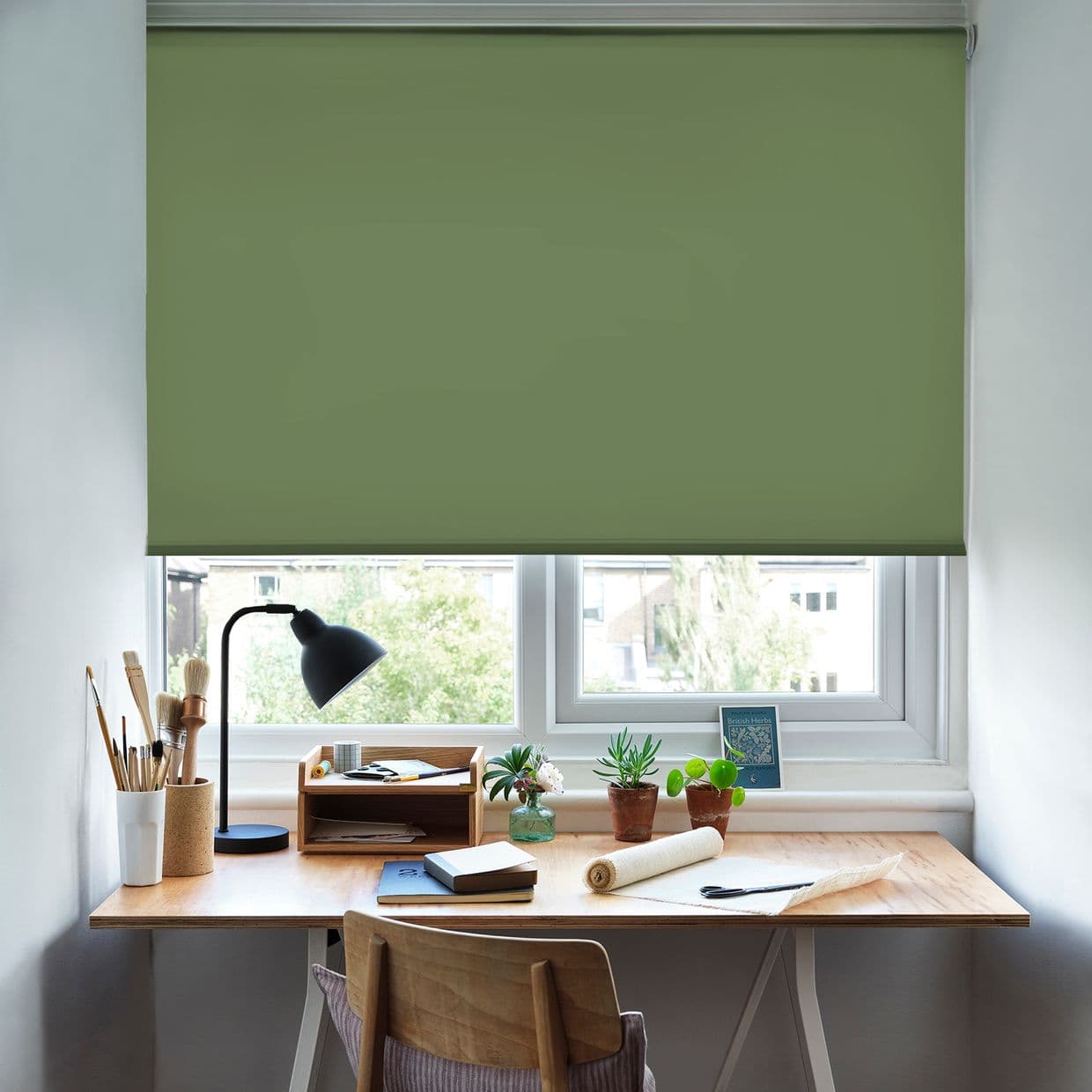 Cordova Pesto Roller Blind