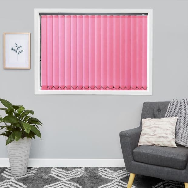 Acacia Raspberry Vertical Blind