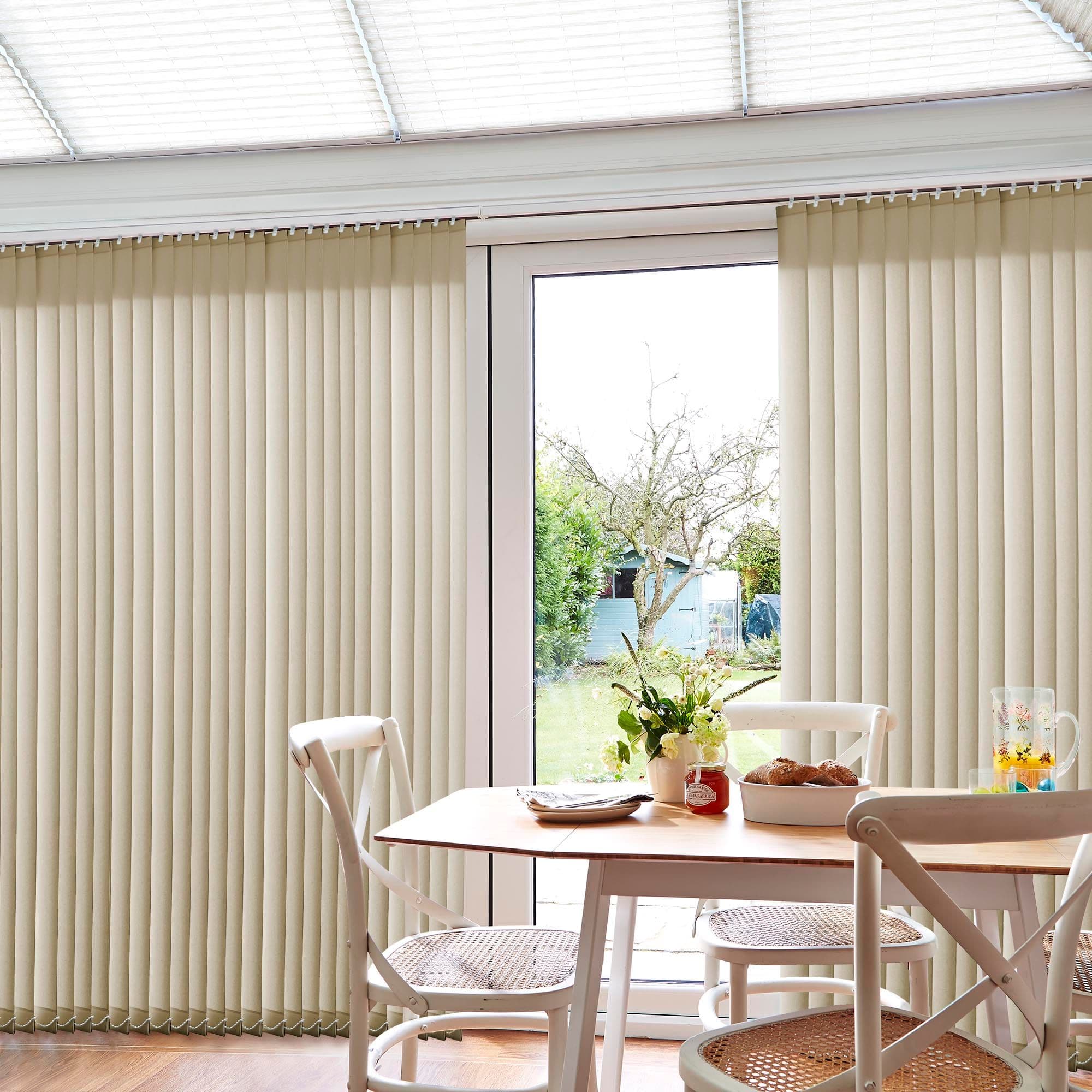 Reber Ecru Conservatory Vertical Blind