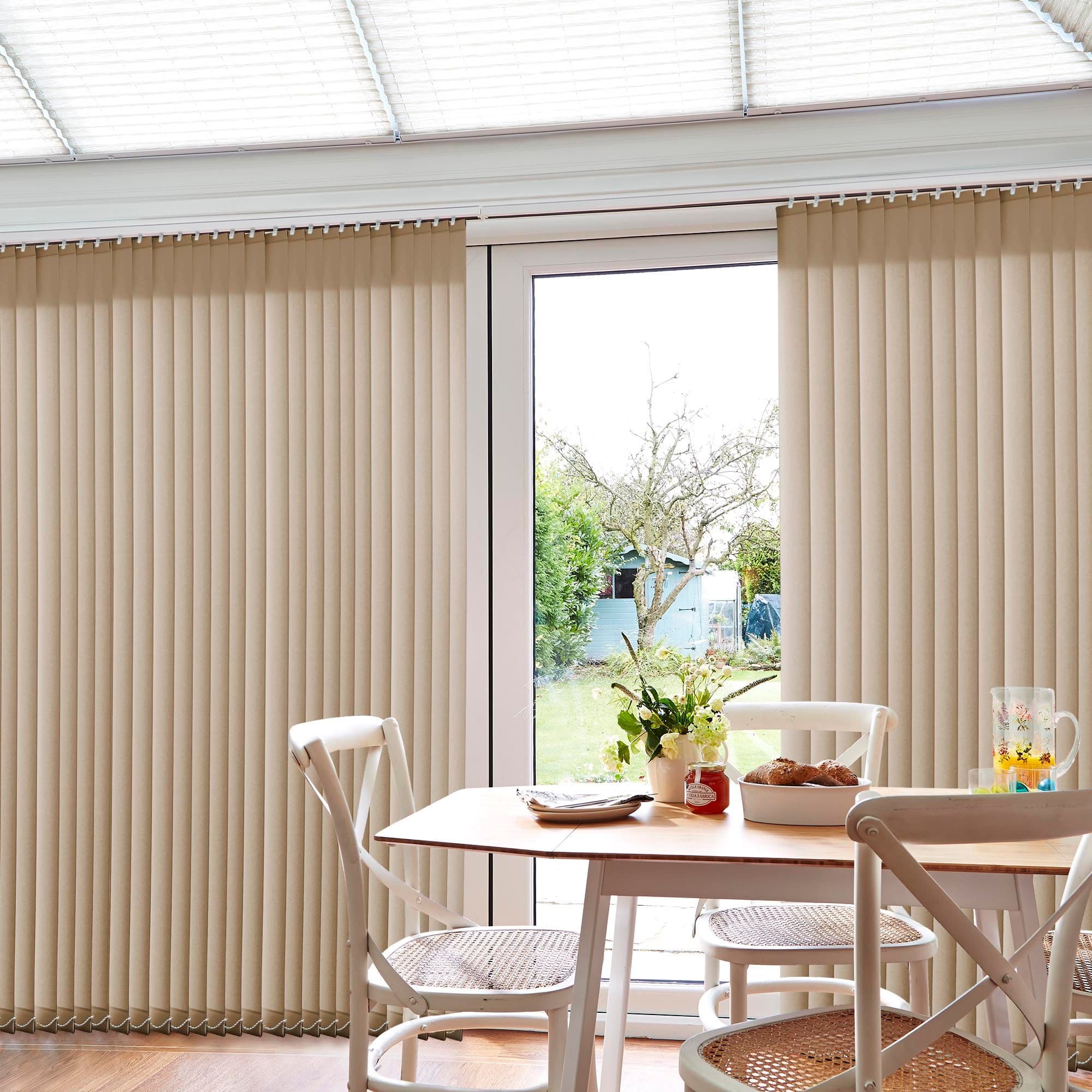 Reber Beige Conservatory Vertical Blind