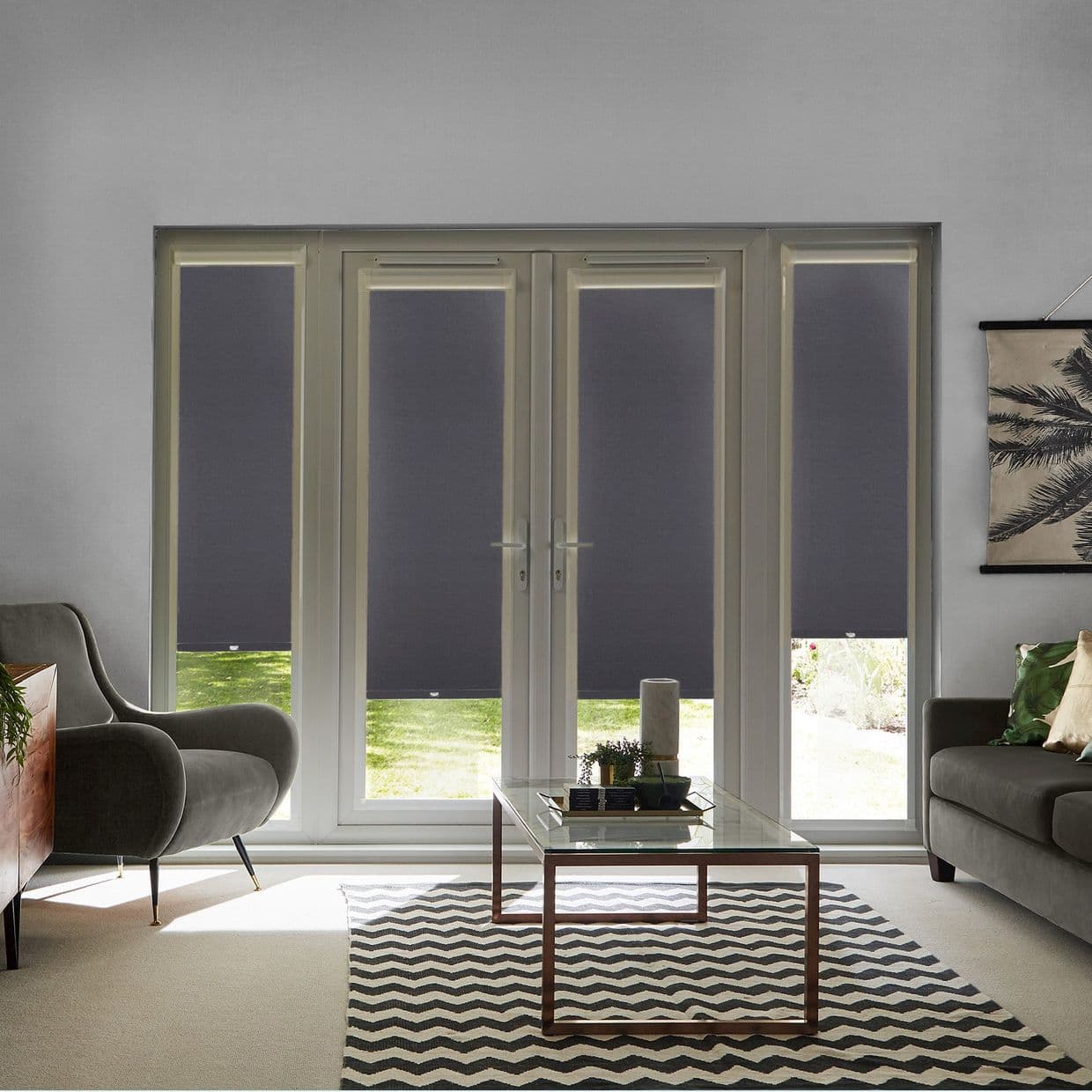 Acacia Black Perfect Fit Roller blind