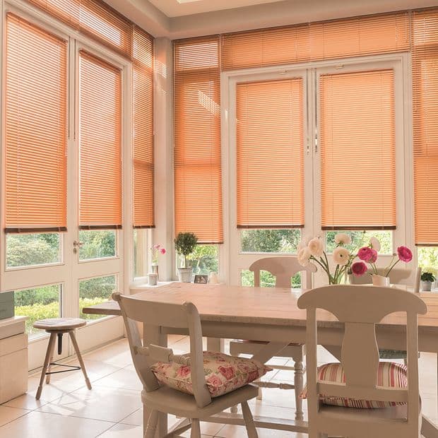 Sheer Luxury Brushed Copper Conservatory Venetian blind