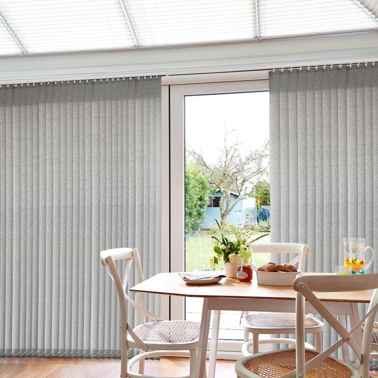 Stratford Grey Conservatory Vertical Blind