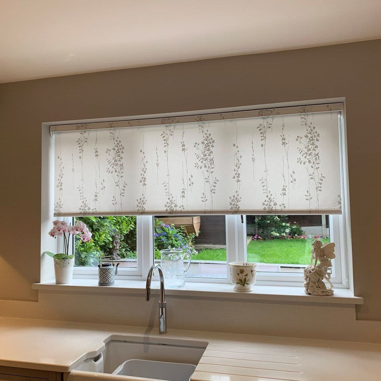 Somma White Roller Blind