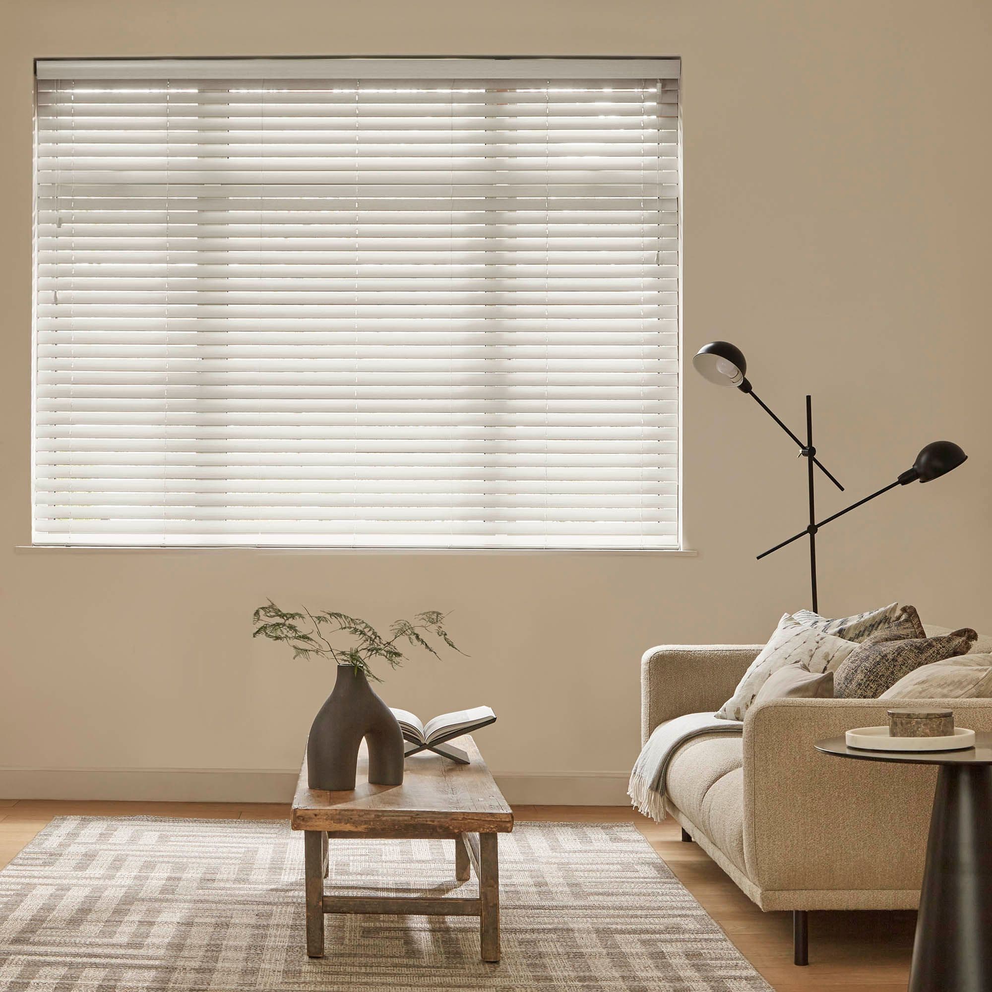 Ellwood Peak White Wooden blind