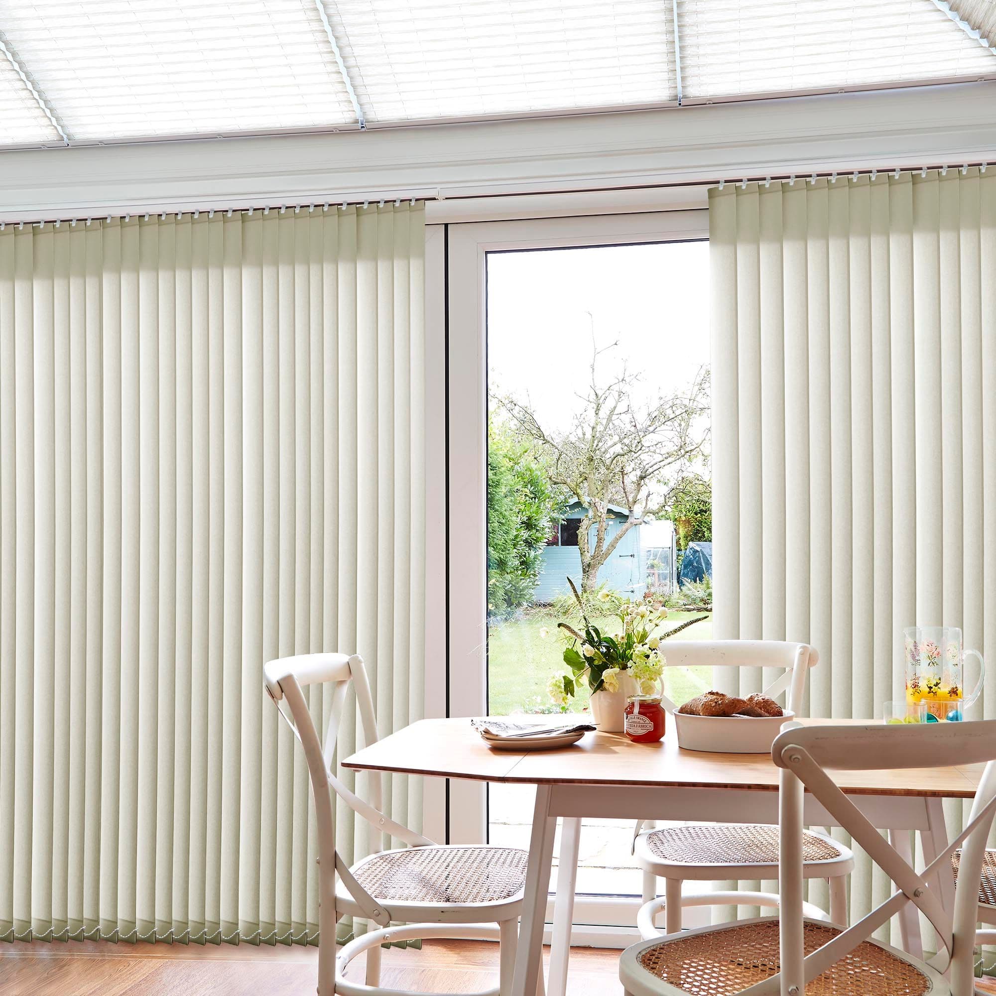 Reber Ivory Conservatory Vertical Blind