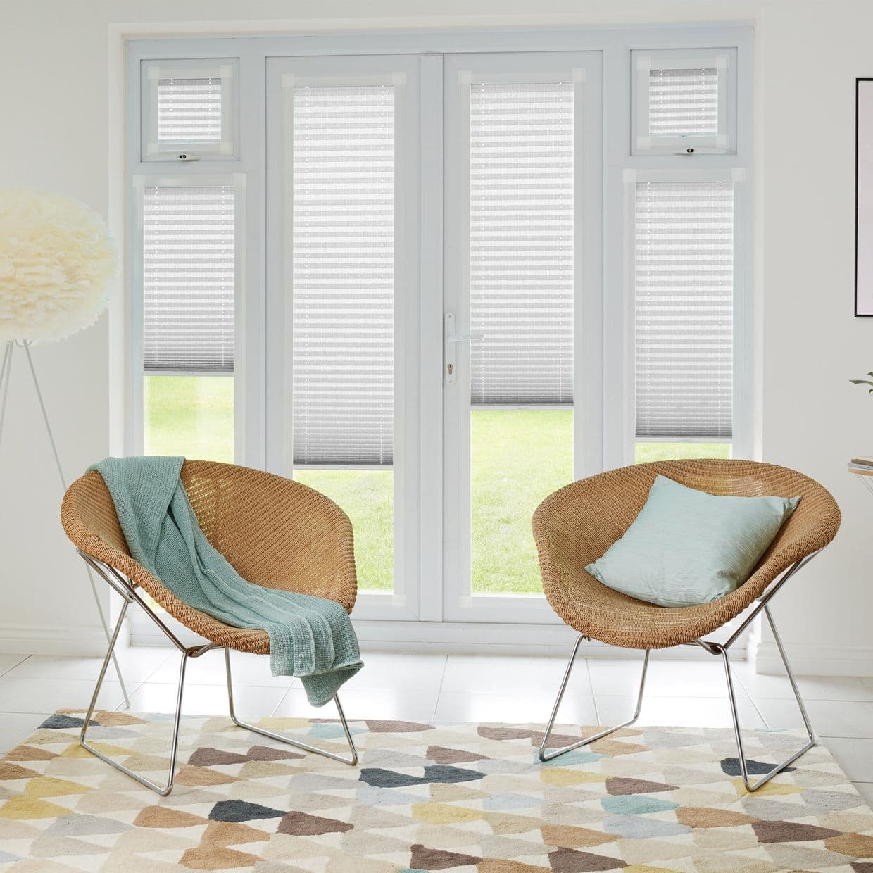 Relife Grey Perfect fit Pleated blind