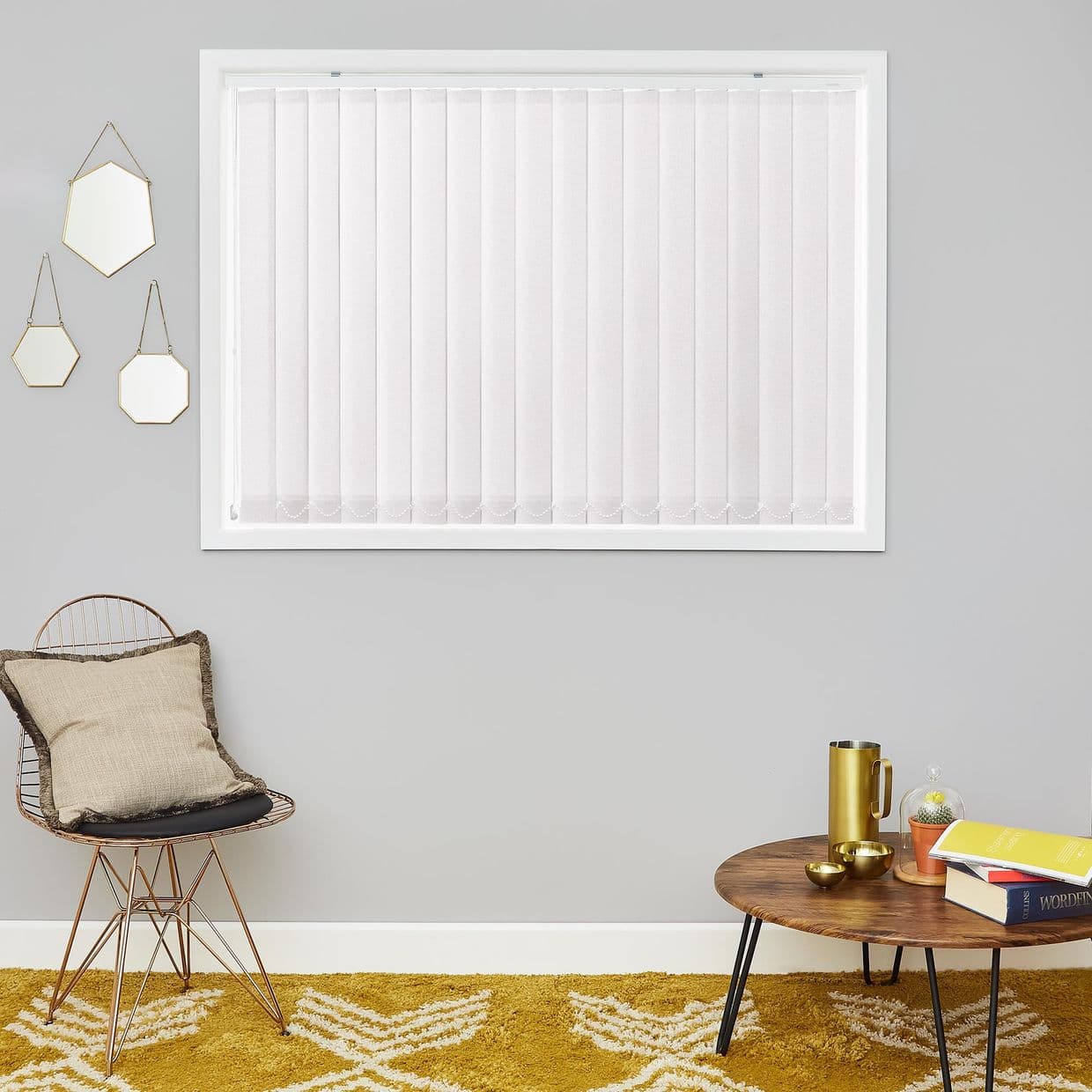 Gleam Ice Vertical Blind