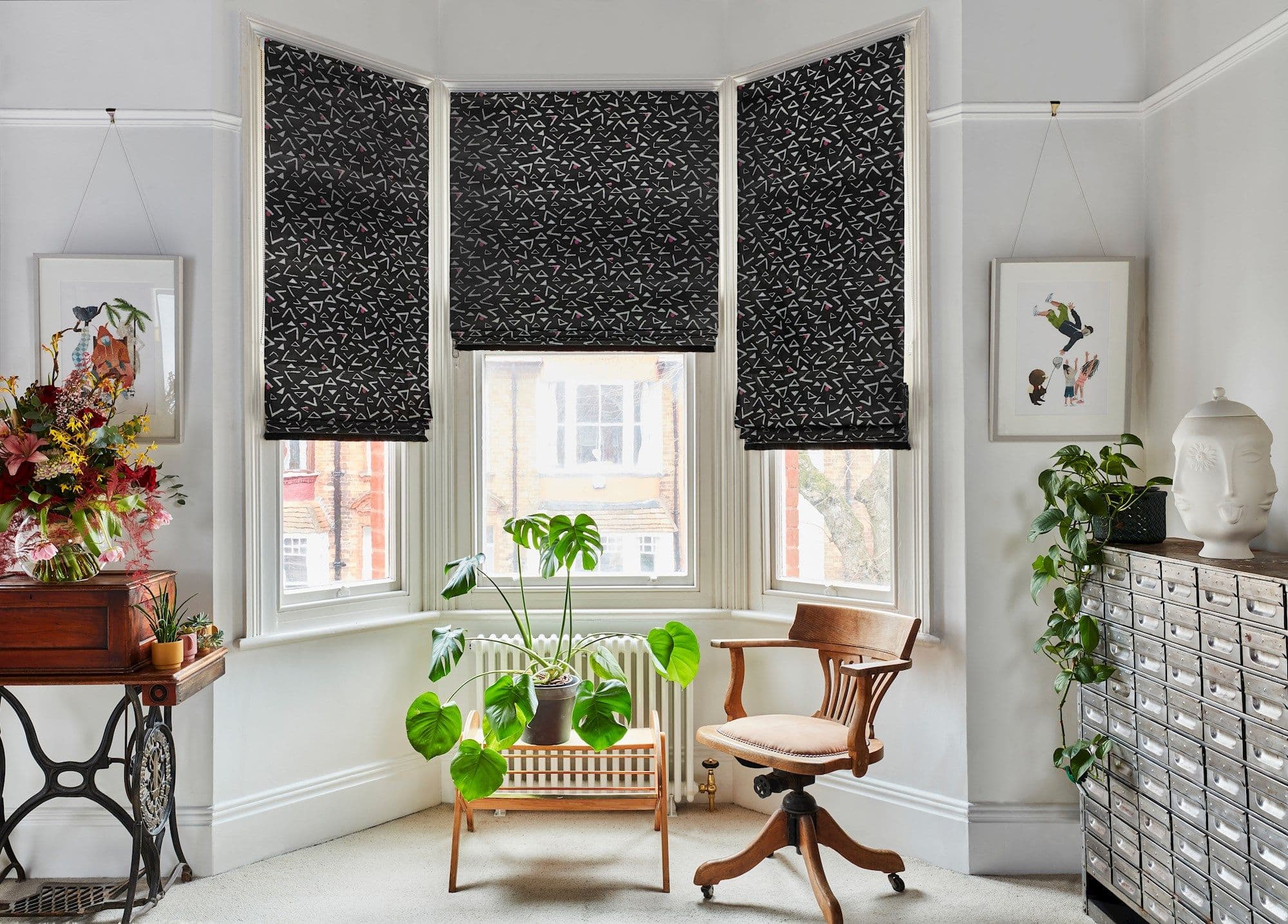 Vapour Obsidian Roman Blind