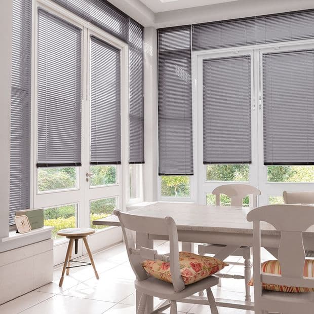 Portfolio Mid Grey Conservatory Venetian blind