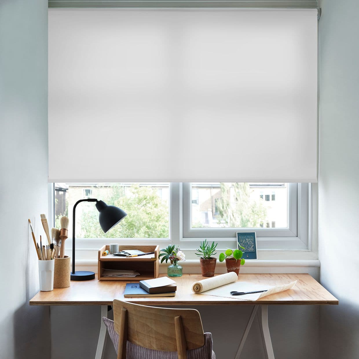 Corsica Grey Roller Blind