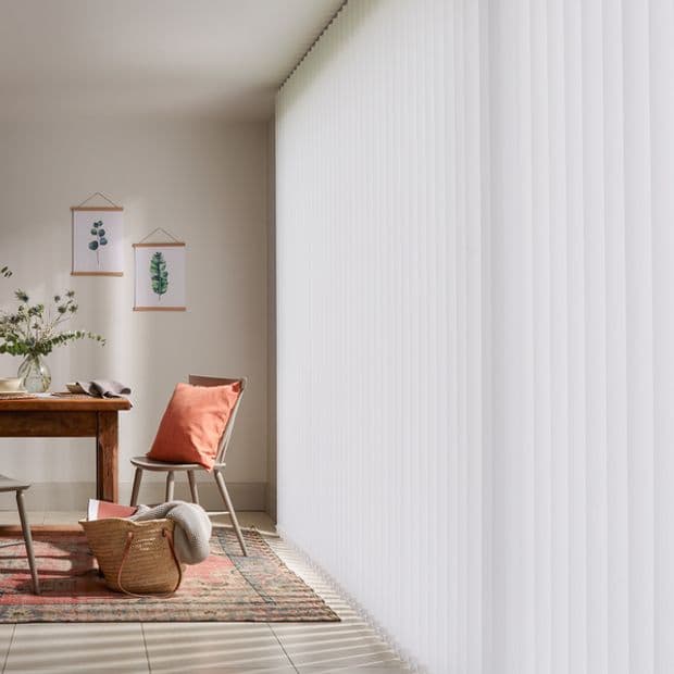 Linara White Vertical Blind