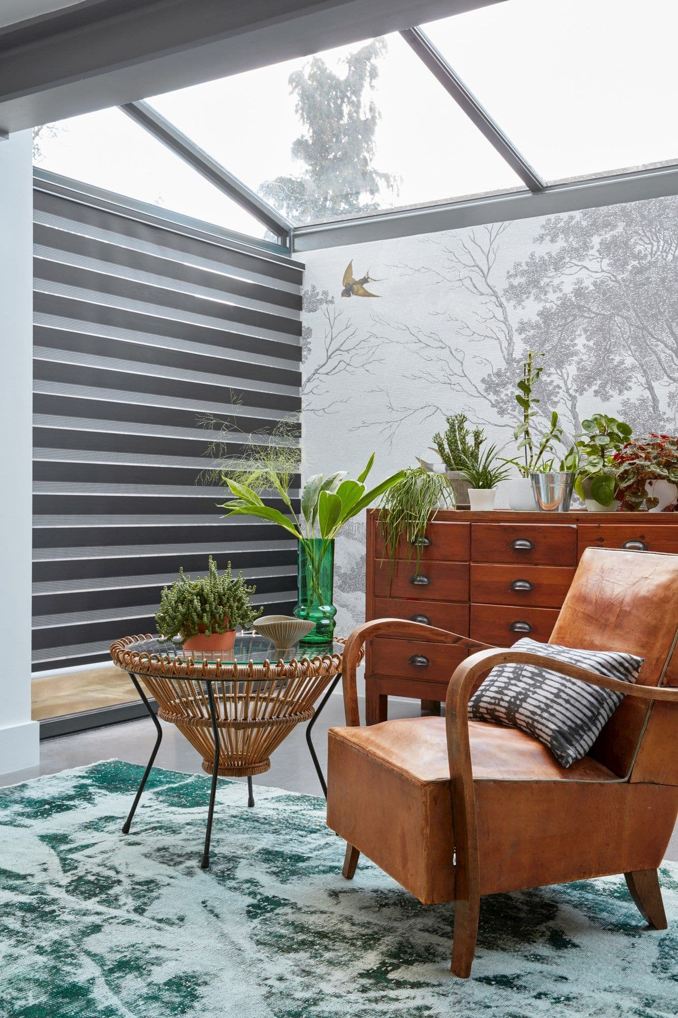 Nightfall Slate Grey Day and Night Blind