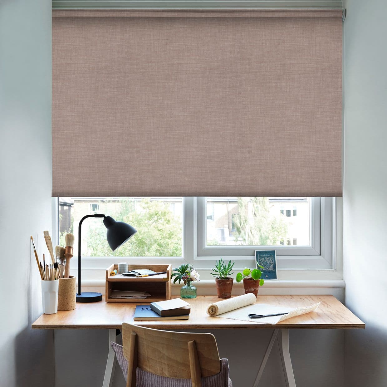 Hayden Blackout Ebony Roller Blind