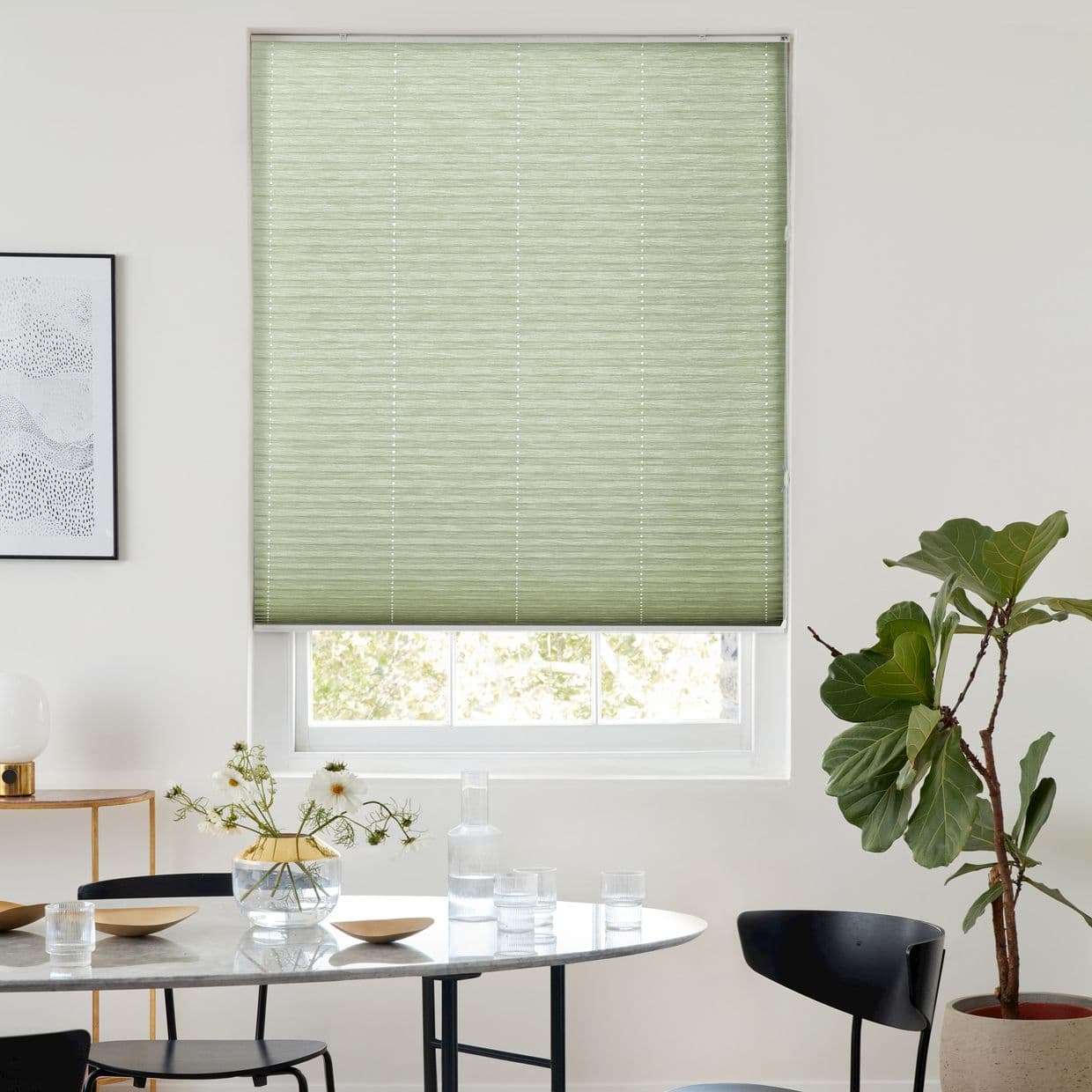 Montoya Pistachio Pleated Blind