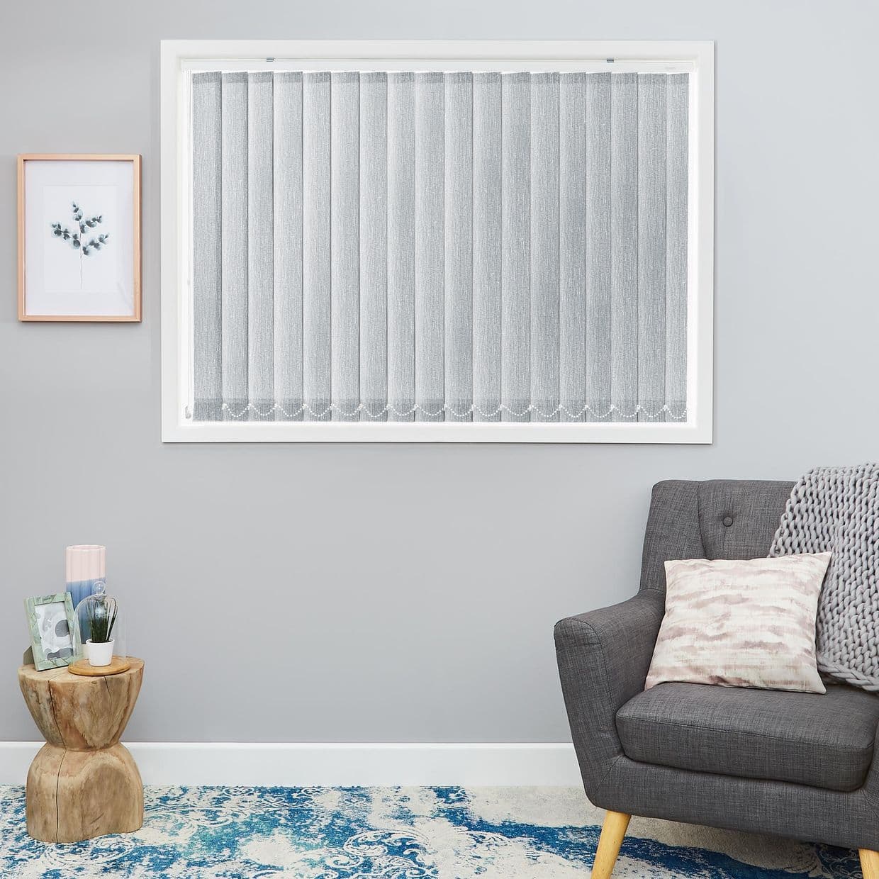 Fergus Grey Vertical Blind