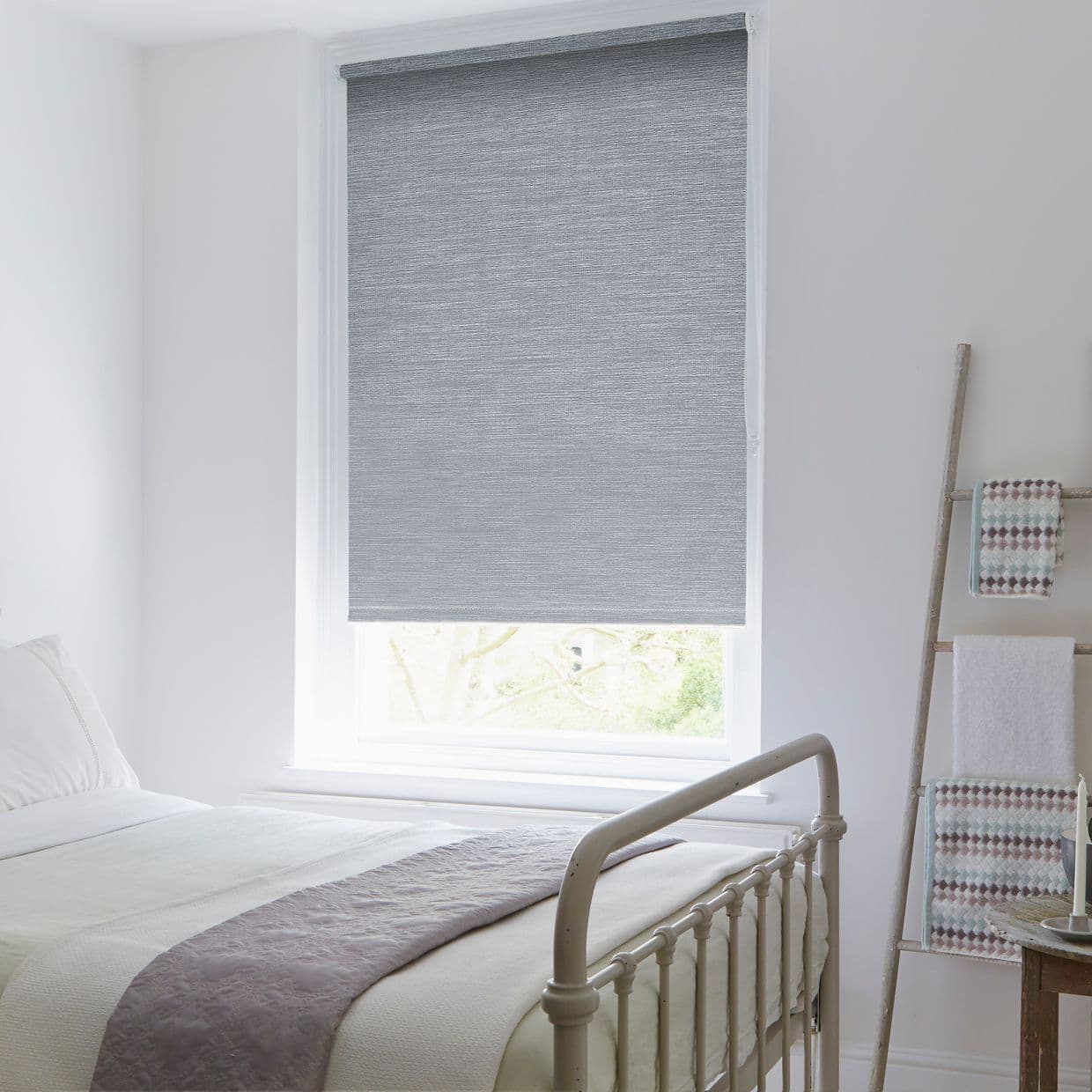 Hayden Blackout Dove Roller Blind