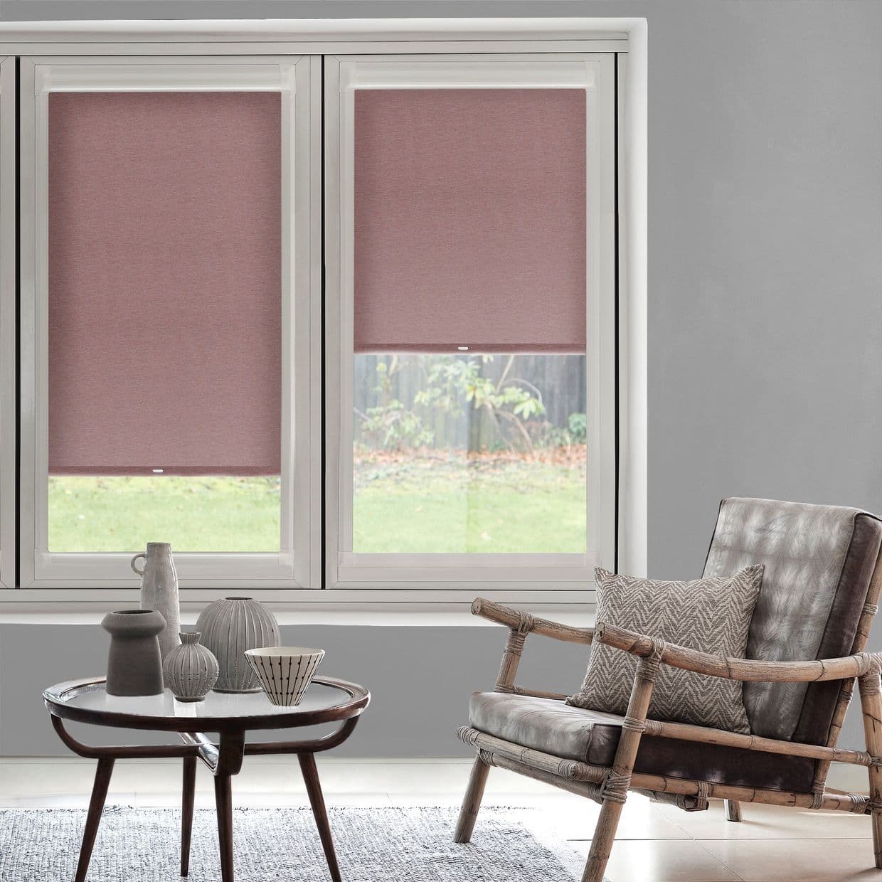 Conscious Bordeaux Perfect Fit Roller blind