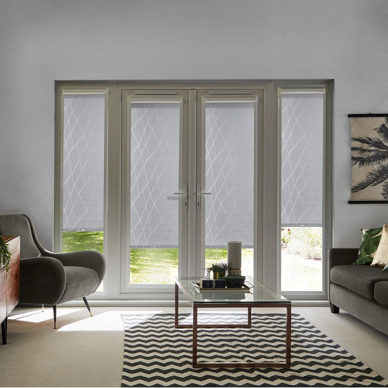 Zimmer Silver Perfect Fit Roller blind