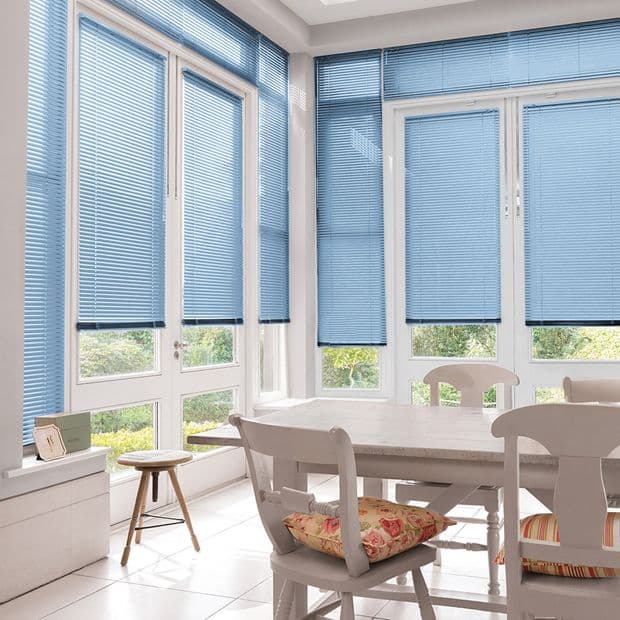 Spectrum Oriental Blue Conservatory Venetian blind