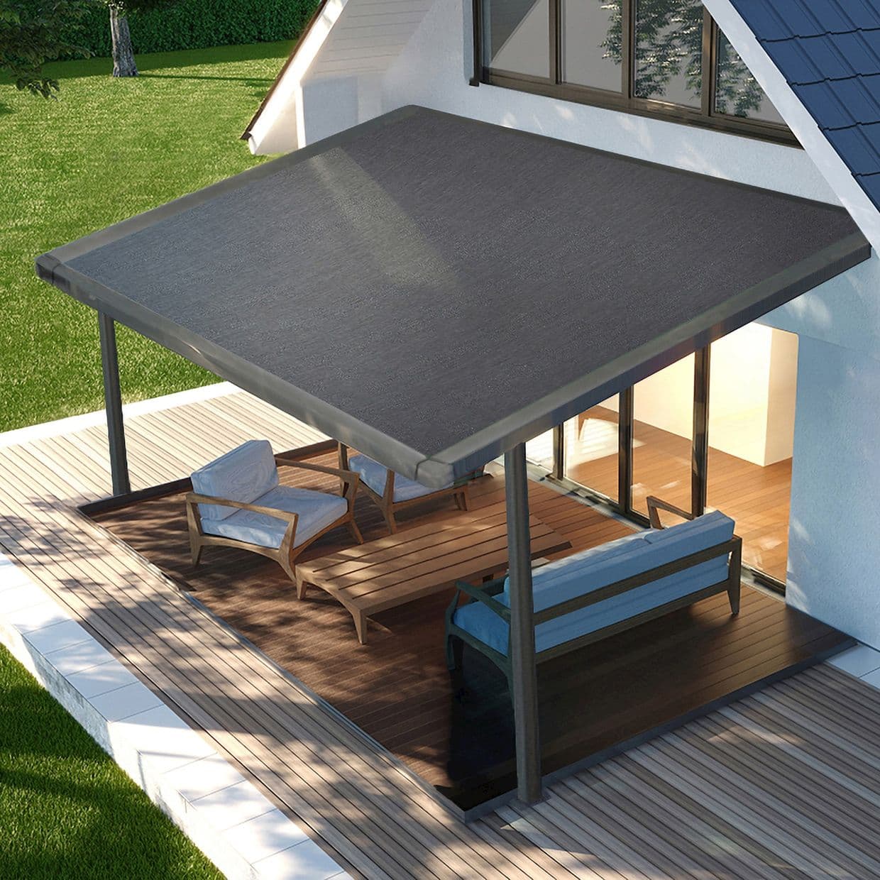 Chine Flanelle Awning