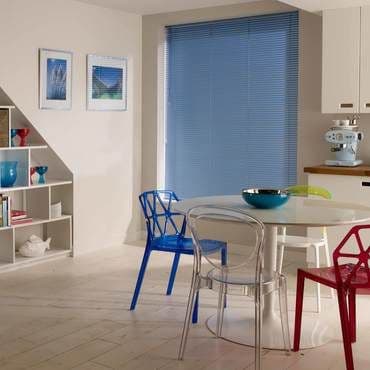 Special Finish Sparkle Blue Venetian blind