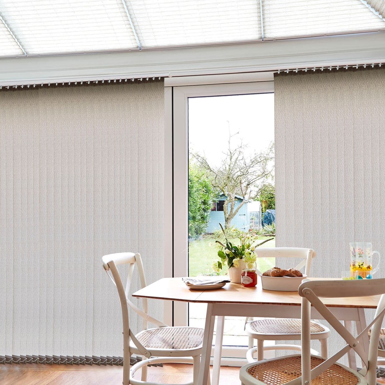 Fernsby Cream Conservatory Vertical Blind