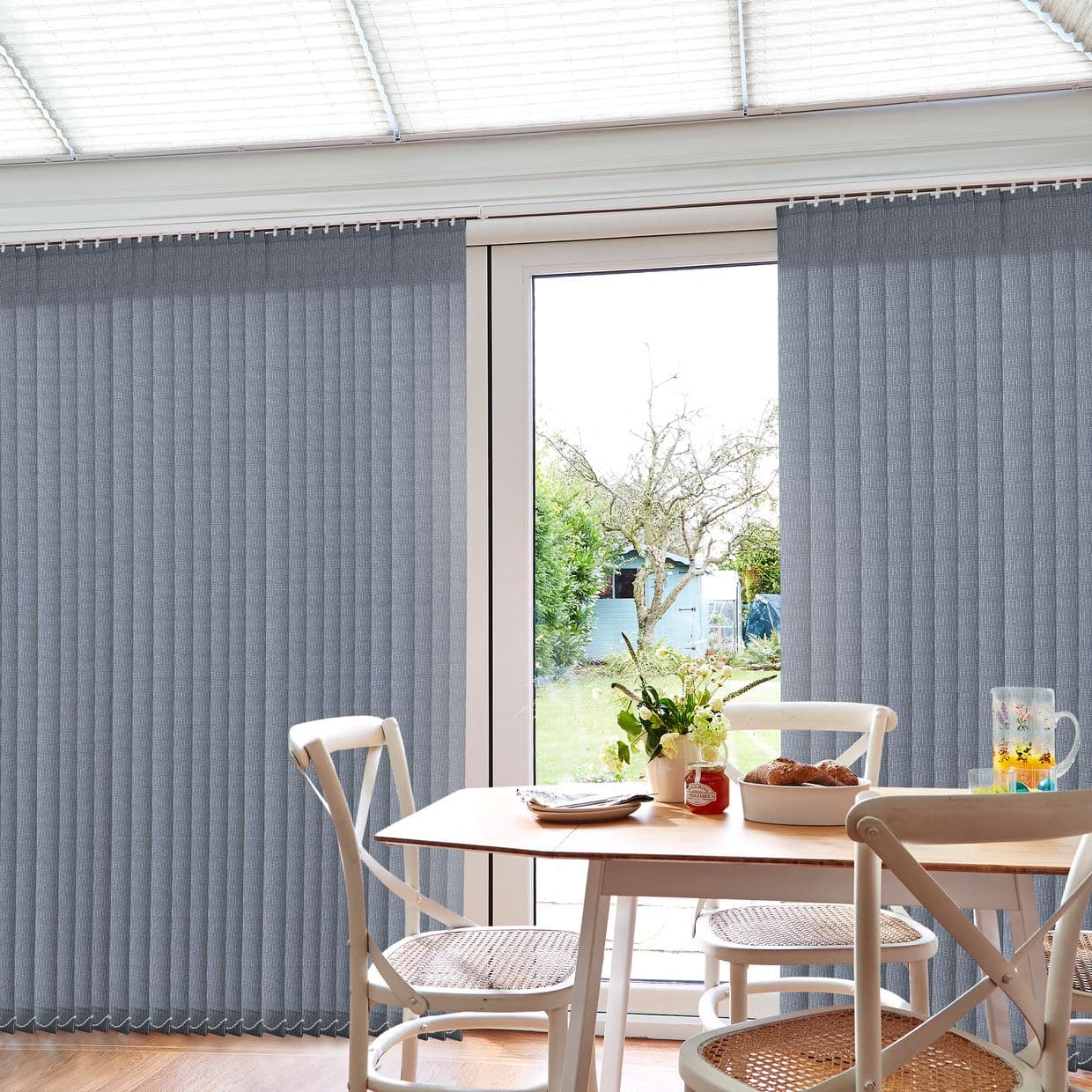 Linara Denim Conservatory Vertical Blind